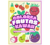 Colorea y diviértete con los retos de frutas Kawaii