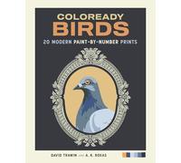 Coloready Birds: 20 Modern Paint-by-number Prints