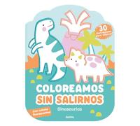 Coloreamos sin salirnos. Dinosaurios