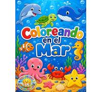 Coloreando en el Mar