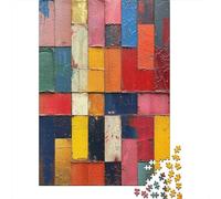 Colored Building Blocks Puzzle Da 1000 Pezzi Per Adulti Famiglia Giocattoli Puzzle Giochi Educativi Per Alleviare Lo Stress Puzzle Unico Arredamento E Regali Per La Casa 1000pcs (75x50cm)