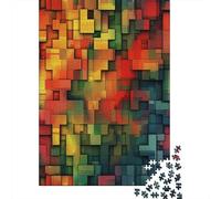 Colored Building Blocks Puzzle Da 1000 Pezzi Puzzle Per Adulti Puzzle Impossibili Gioco Di Abilità Per Tutta La Famiglia Decorazione Per La Casa Puzzle Di Legno 1000pcs (75x50cm)