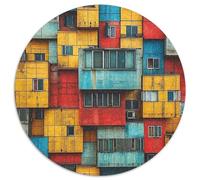 Colored Building Blocks Puzzle Giocattoli Sfida Regalo 1000 Pezzi Classici Style Building Puzzle Decorazione Perfetta Giochi-rompicapo Per Uomini E Donne 1000pcs (67.5x67.5cm)