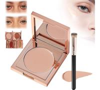 Colored Clay CC Under Eye Corrector and Concealer With Brush for Light Skin (1Pcs)