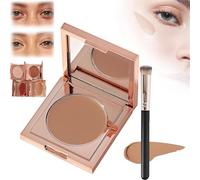 Colored Clay CC Under Eye Corrector and Concealer With Brush - Natural Color (1Pcs)