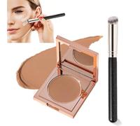 Colored Clay CC Undereye Corrector with brush, Under Eye Brightener, Color Corrector for Dark Circles (#2)