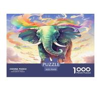 Colored Giraffe Puzzles Intrattenimento Creativo 1000 Pezzi Wildlife Puzzle Di Cartone Decora La Casa Giochi-rompicapo Per Adulti E Bambini Da 12 Anni 70x50cm/1000pcs