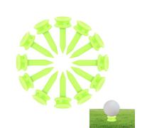 Colored Golf Tees - Unbreakable Golf Tees 10pcs,f Training, Durable Gollf Pegs, Practice Accessories For Golfers, Driving Range Practice Aids, Lightweight Reusable Tee Set For Beginners Pros