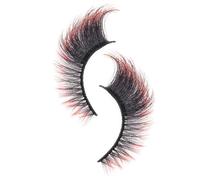 Colored Lash Clusters- | False Colorful Lash Clusters, Long Volume Reusable Eye Makeup, Dramatic Individual Lashes For Pride Cosplay Stage Party Wedding, Beginner Friendly Cosmetic Accessory