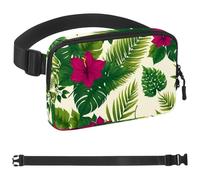 Colored Leaves-1577 - Marsupio da uomo e donna, marsupio con tracolla regolabile, alla moda, borsa a tracolla ovunque, per viaggi all'aperto, corsa, escursionismo, multicolore, 4 x 23 x 15 cm,