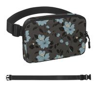 Colored Leaves-439 - Marsupio a tracolla per uomo e donna, borsa da cintura per viaggi, casual, passeggiate, corsa, escursionismo, ciclismo, multicolore, 4 x 23 x 15 cm, Multicolore,