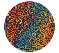 Colored Particles 1000 Pieces Jigsaw Puzzles For Adults Challenging Game Stress Relieving Entertainment Exercise The Memory of The Brain For Adults Gifts 1000pcs (67.5x67.5cm)