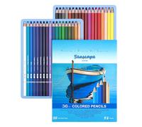 Colored Pencils Set, 36 Count Drawing Sketching Pencils, 9.45x7.09x1.97 inches Art Supply Kit for Blending, Painting, Journaling, Note-Taking, and Creative Doodling, Smooth Core