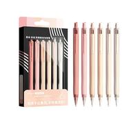 Colored Pens Fine Point,Washable 0.7mm 6 Colors Retractable,Acrylic Colored Pens Set | for Office School Journaling Writing Artistic Sketches Comic Storyboarding