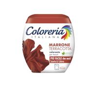Coloreria Italiana Grey Colorante Tessuti e Vestiti in Lavatrice, colore Marrone Terracotta, 1 Confezione, 350 g