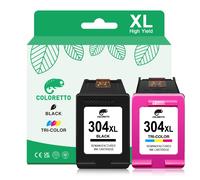COLORETTO 304XL Cartucce d inchiostro Sostituzione per HP 304 XL Per ENVY 5000