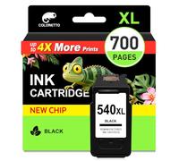 COLORETTO 540XL Cartucce per Canon PG-540 XL TS5150 TS5100 MG3600 Nero | Compatibile con Canon MG2100 MG2150 MG2240 MG2255 MG3500 MG3650S MG4100 MG4200 MG4250 MX435 MX520 PG-540XL CL-541XL Cartuccia