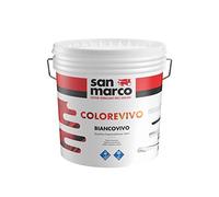 COLOREVIVO BIANCOVIVO PITTURA SUPERLAVABILE BIANCA PER INTERNI, ALTO PUNTO DI BIANCO, 14 LT…