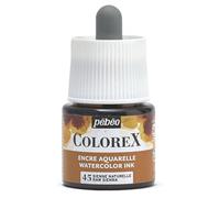 Colorex - Inchiostro acquerello Siena naturale, 45 ml