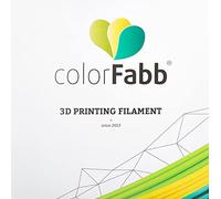 colorFabb Asa Nero Filamento per stampante 3D, 2,85 mm di diametro, Bobina da 650 g, Resistente ai raggi UV, Resistente alle alte temperature, Robusto e rigido
