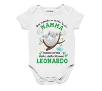 Colorfamily Body Mamma PERSONALIZZABILE neonato neonata Festa della Mamma Stai facendo un ottimo lavoro Mamma Buona Prima Festa della Mamma Idea Regalo Mamma