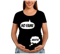 Colorfamily Mamma Ho Fame Anch'io Regalo per Una Futura Mamma Maglietta Ideale per Il Premaman