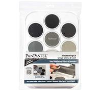 Colorfin PanPastel - Set di pastelli ultra morbidi, 9 ml, 7 kg, colore: grigio e fuliggine