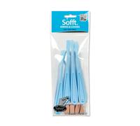 Colorfin PanPastel Sofft coltelli in plastica con 8 Covers-#1,#2,#3, Punti e#4