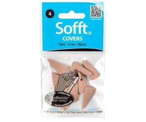 Colorfin PP62004 - Coperture sofft, a punta, n. 4, confezione da 10