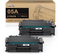 colorfly 05A CE505A Cartuccia toner Compatibile per HP 05A CE505A 05X CE505X LaserJet P2030 P2035 P2035N P2050 P2055 P2055D P2055DN P2055X (1 Nero )