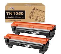 colorfly Cartucce toner TN-1050 compatible per Brother TN1050 compatibili con DCP-1610W 1510 1512 1612W Compatibile con HL-1210W 1112 1110 1212W Compatibile con MFC-1810 1910W (2 Nero)