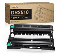 colorfly DR2510 DR-2510 Tamburo Compatibili per Brother DR 2510 per DCP-L2627DW HL-L2400DWE DCP-L2627DWXL DCP-L2620DW MFC-L2860DW DCP-L2665DW DCP-L2660DW MFC-L2860DWE DCP-L2627DWE (1 Nero Drum Unit )
