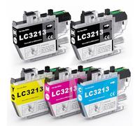 colorfly LC3213 LC-3213XL Compatibili Cartucce d'inchiostro Sostituzione con Brother LC3213 LC3211, per MFC-J491DW J497DW J8950DW J890DW DCP-J572DW J772DW J774DW (5 Pack)