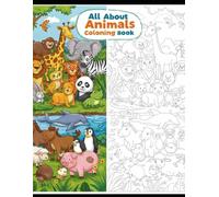 Colorful Adventures: Animal Fun for Kids: A Creative Coloring Book for Children Aged 3 to 6