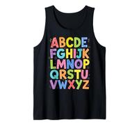 Colorful Alphabet ABC Teacher Classroom Letters Canotta