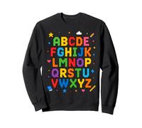 Colorful Alphabet ABC Teacher Classroom Letters Felpa