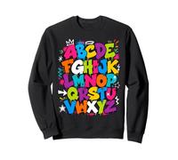 Colorful Alphabet ABC Teacher Classroom Letters Felpa