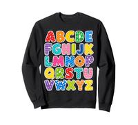 Colorful Alphabet ABC Teacher Classroom Letters Felpa