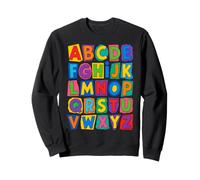 Colorful Alphabet ABC Teacher Classroom Letters Felpa