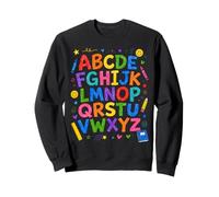 Colorful Alphabet ABC Teacher Classroom Letters Felpa