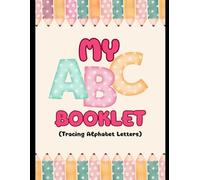 Colorful Alphabet Tracing Activity Book