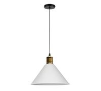 Colorful Aluminum Chandelier Pendant Adjustable E27 Ceiling Light Fixture Kitchen, Bedroom, Dining Room, Restaurant - Creative Hanging Lamp for Corridor & Living Spaces(White,35cm)