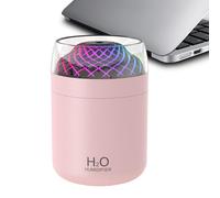 Colorful Ambient Light Umidifier - 5,55 x 3,86 Inches Small Humidifier | 500 ml Small Cool Mist umidificatori | Home Air Atomizer with Colorful Light, Umidificazione Equipment for Travel Offices