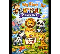Colorful Animals: Fun Coloring Book for Kids Aged 3 to 6: Cute and Simple Animal Coloring Pages for Kids Ages 3-6 | Fun & Easy Coloring for Toddlers and Preschoolers