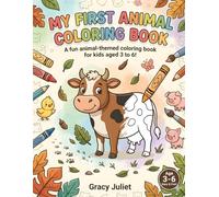 Colorful Animals: Fun Coloring Book for Kids Aged 3 to 6: Fun and Easy Animal Coloring Pages for Toddlers and Preschoolers Ages 3-6
