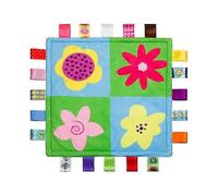 Colorful Baby Security Blanket Soft Plush (No Harm To Baby's Skin) Sleep Aid