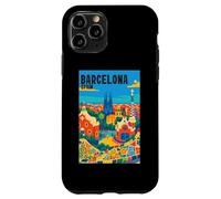 Colorful Barcellona Spagna Parco Gaudí & Sagrada Familia Viaggi Custodia per iPhone 11 Pro