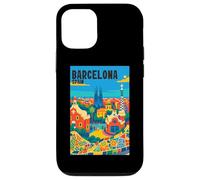 Colorful Barcellona Spagna Parco Gaudí & Sagrada Familia Viaggi Custodia per iPhone 12/12 Pro