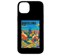 Colorful Barcellona Spagna Parco Gaudí & Sagrada Familia Viaggi Custodia per iPhone 14 Plus