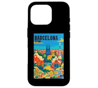 Colorful Barcellona Spagna Parco Gaudí & Sagrada Familia Viaggi Custodia per iPhone 16 Pro